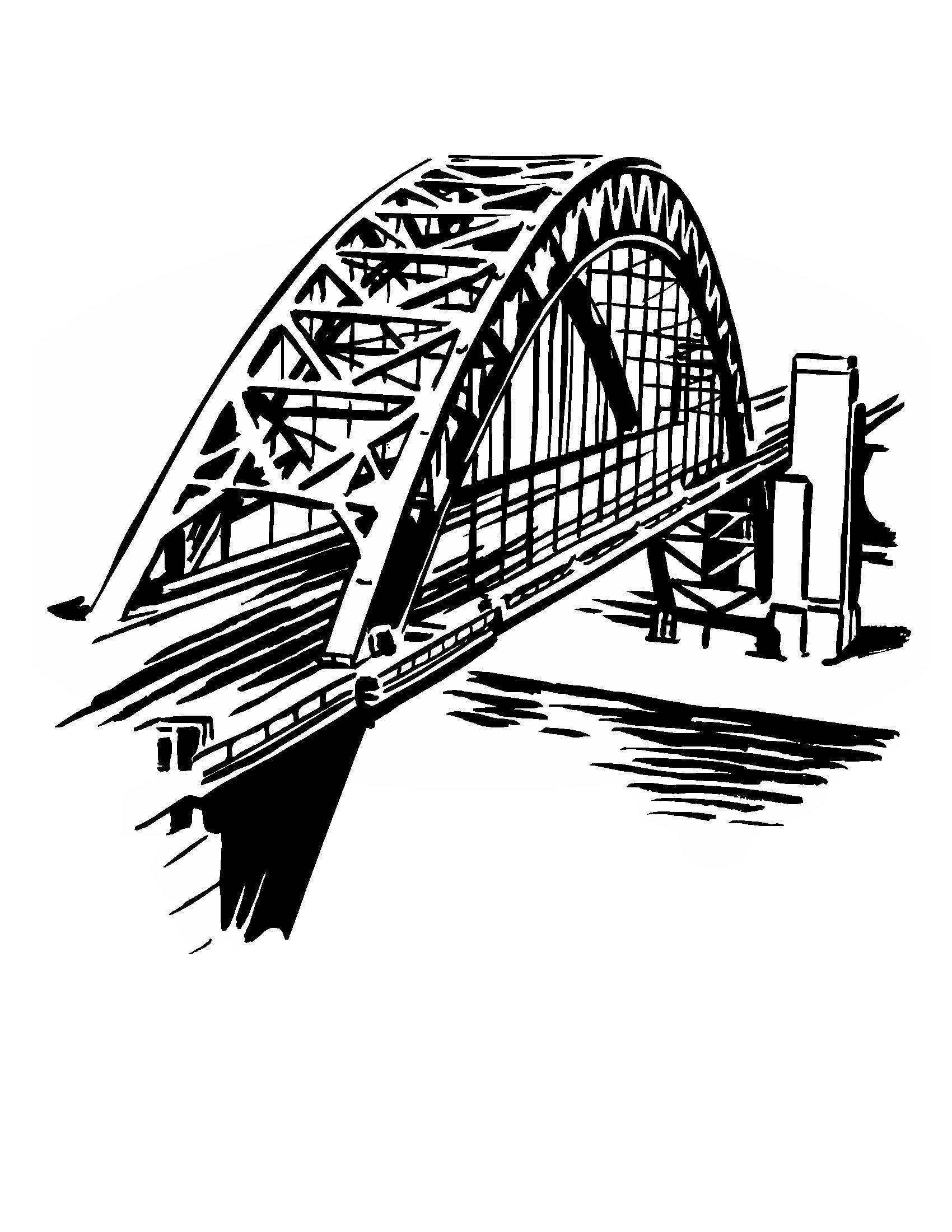 Презентация фон инженер мост