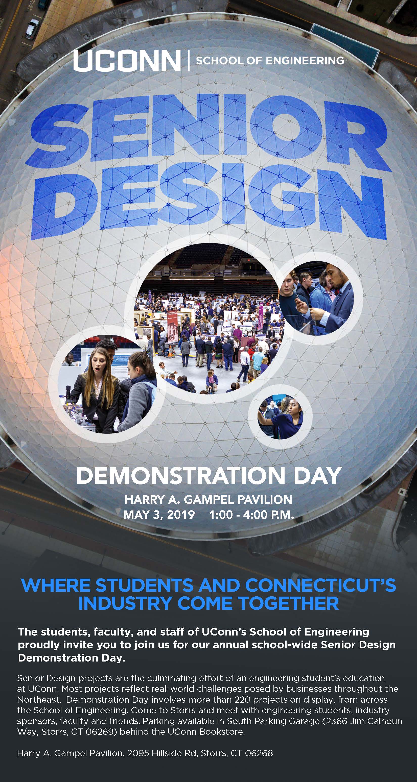 Undergraduate Programs Senior Design Demonstration Day